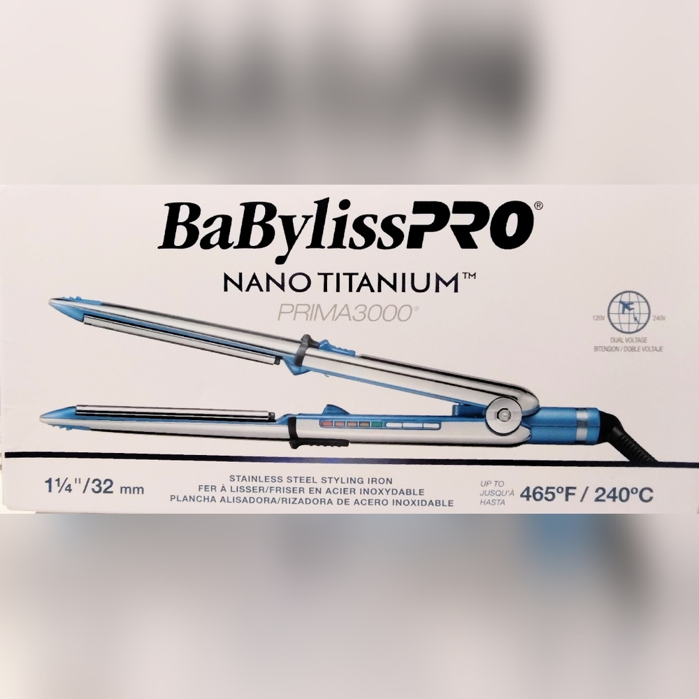 BaBylissPRO ΝΑΝΟ TITANIUM
                 PRIMA3000